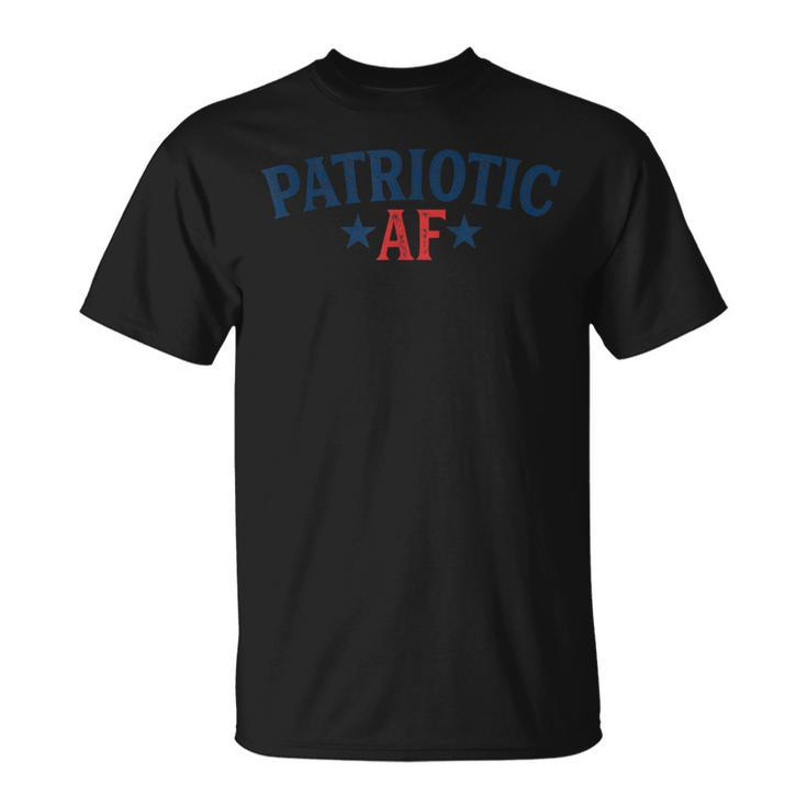 Patriotic Af 4Th Of July Graphic Novelty T Women T-Shirt