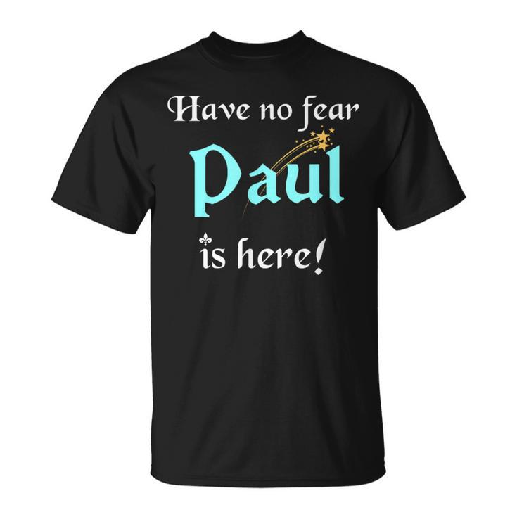 Paul Custom First Name Quote Saying Boys T-Shirt