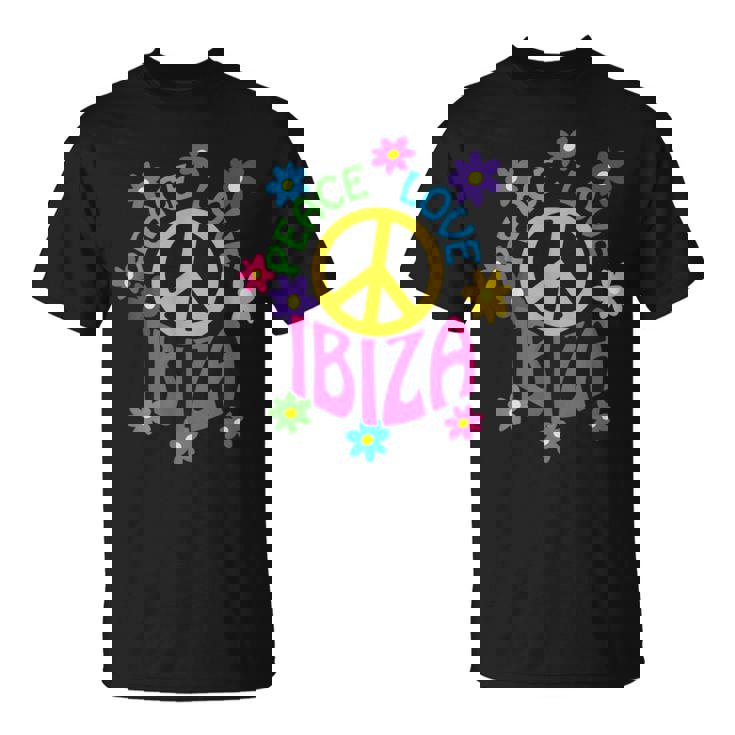 Paz Amor Ibiza Camiseta unisex