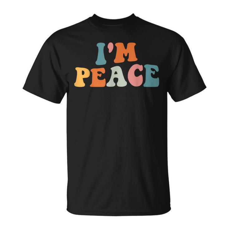 Im Peace I Come In Peace Couples Costume Women T-Shirt