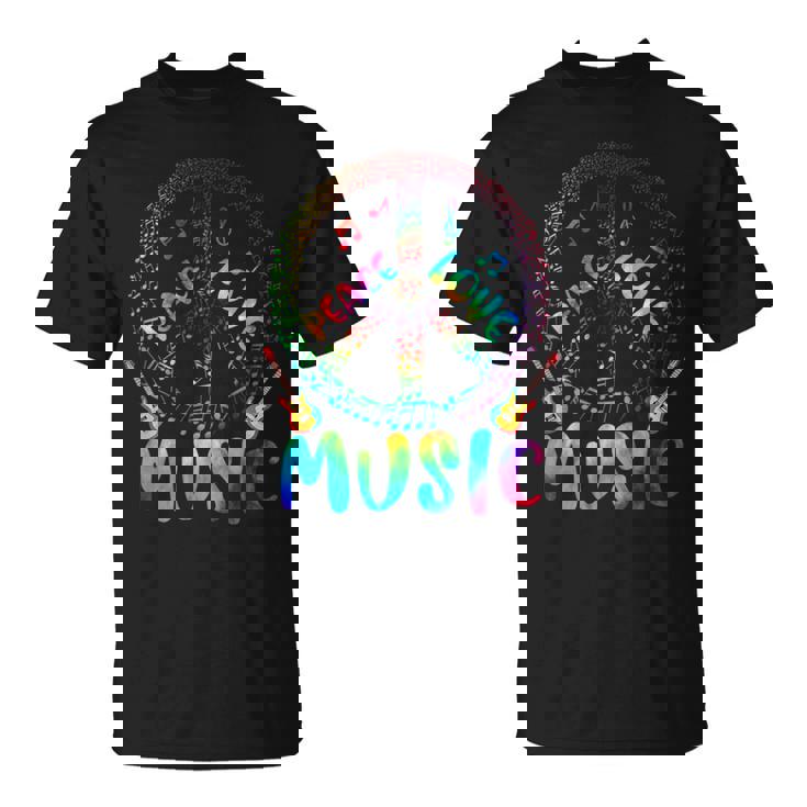 Peace Love T-Shirt Hippie Costume Tie Die 60s 70s Peace Love T-Shirt Hippie Costume Tie Die 60s 70s