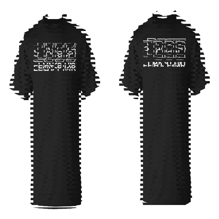 Periodic Table Of Sarcasm T-Shirt