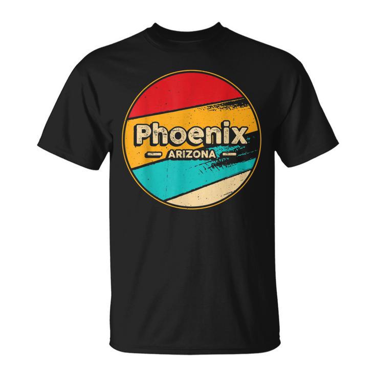 Phoenix Retro Vintage Sunset Arizona Us State Phoenix T-Shirt