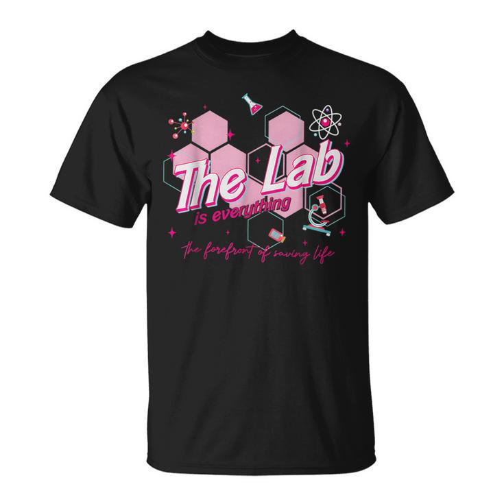 Pink Retro Lab Week 2024 Medical Lab Science T-Shirt