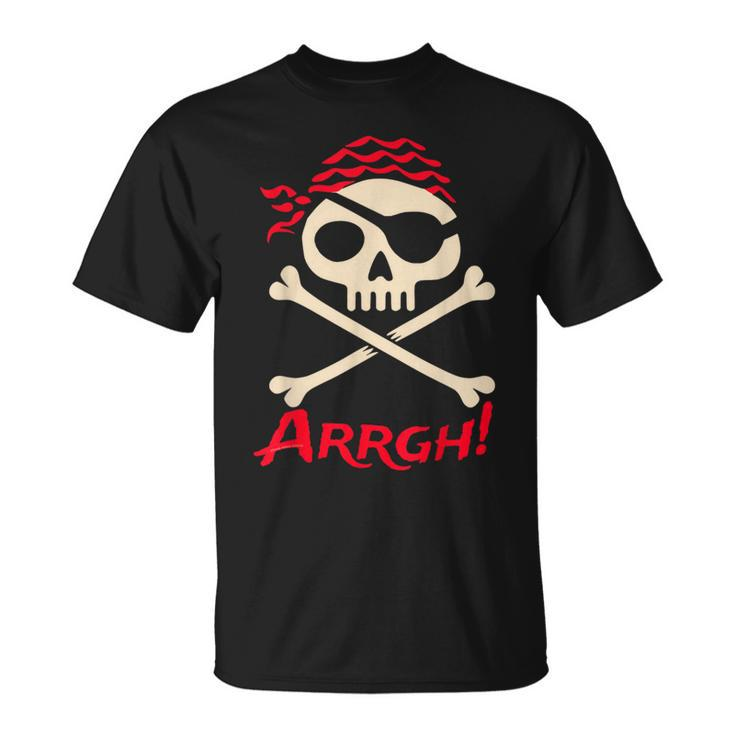 Pirate Argh Boys And Girls Arrgh Pirate T-Shirt