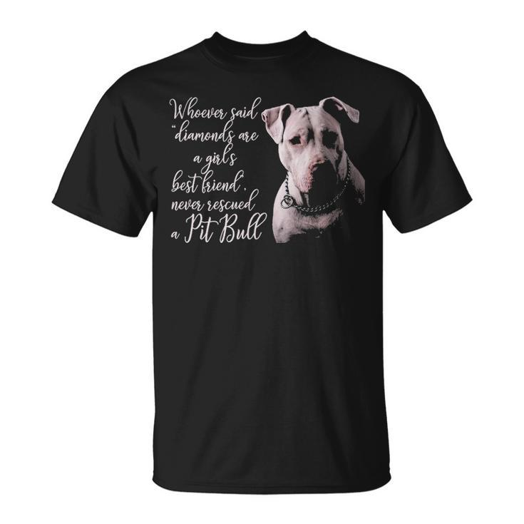 Pitbull  Best Friend Dog T-Shirt