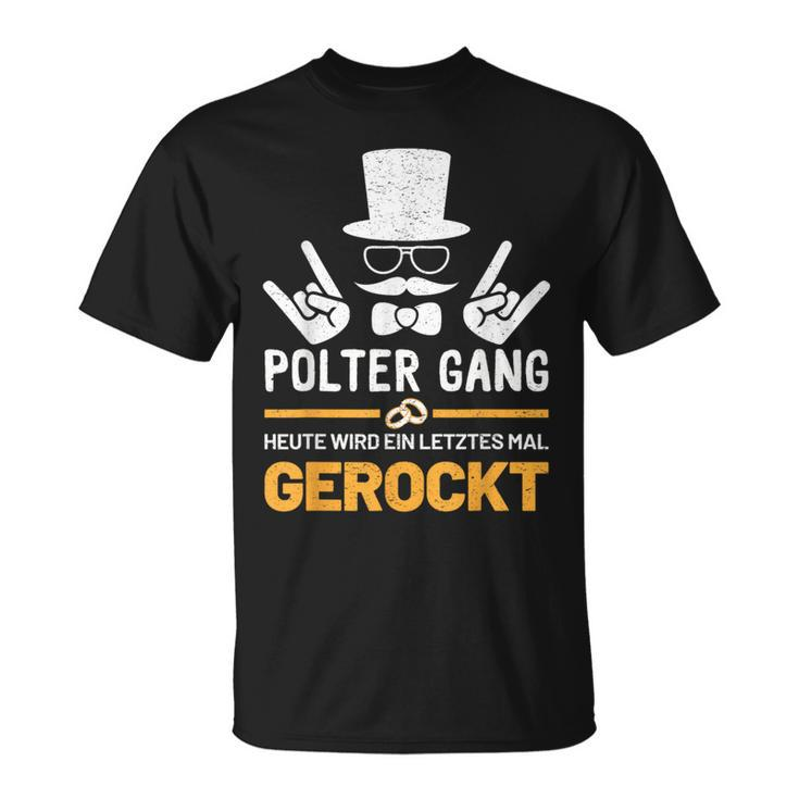 Polter Gang Jga Stag Party Groom S T-Shirt