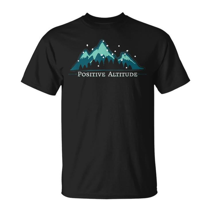 Positive Altitude Mountain Climbing T-Shirt