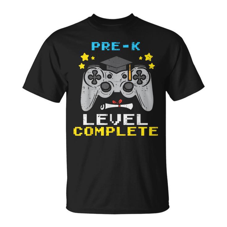 Pre-K Level Complete Game Controller Last Day Boys T-Shirt