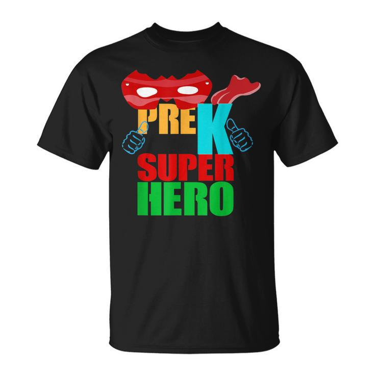 Pre K Superhero T Pre K Crew T-Shirt