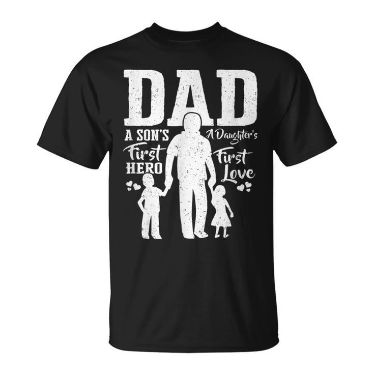 Proud Dad Of Twins S Best Fathers Day From Son T-Shirt
