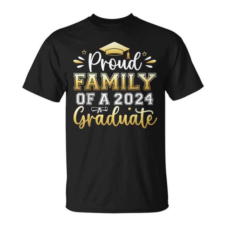 Proud Family Of A 2024 Graduate Senior Graduation Women T-Shirt