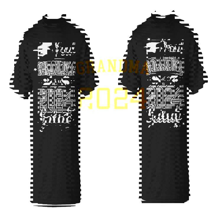 Proud Grandma Of A Class Of 2024 Graduate 2024 Senior 2024 T-Shirt