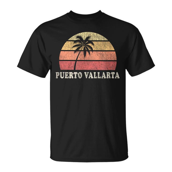 Puerto Vallarta Vintage 70S Retro Throwback T-Shirt