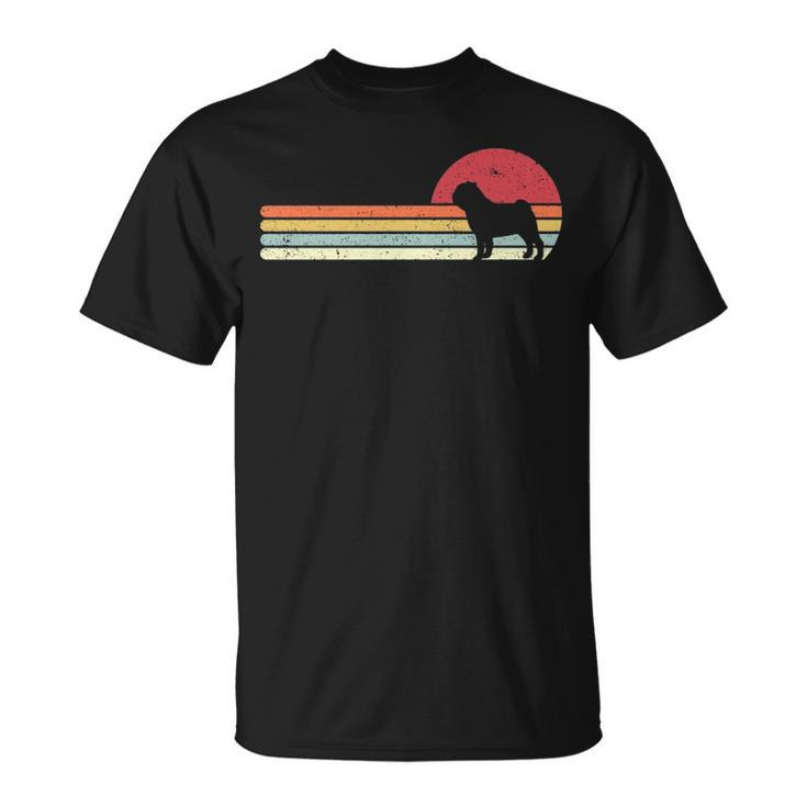 Pug Retro Style T-Shirt