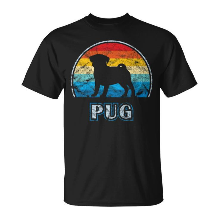 Pug Vintage Dog T-Shirt