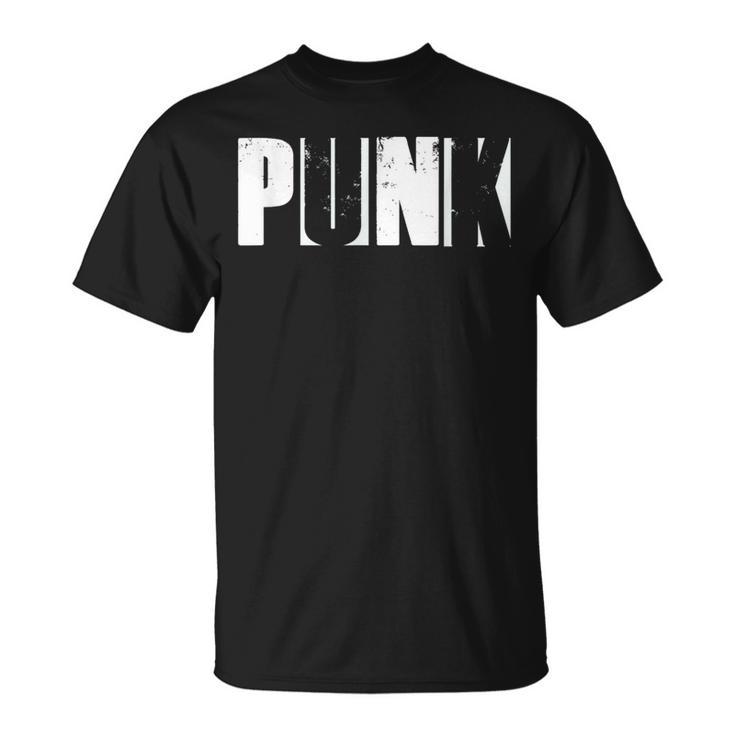 Punk Das Ist Meine Musik Rock Punker T-Shirt