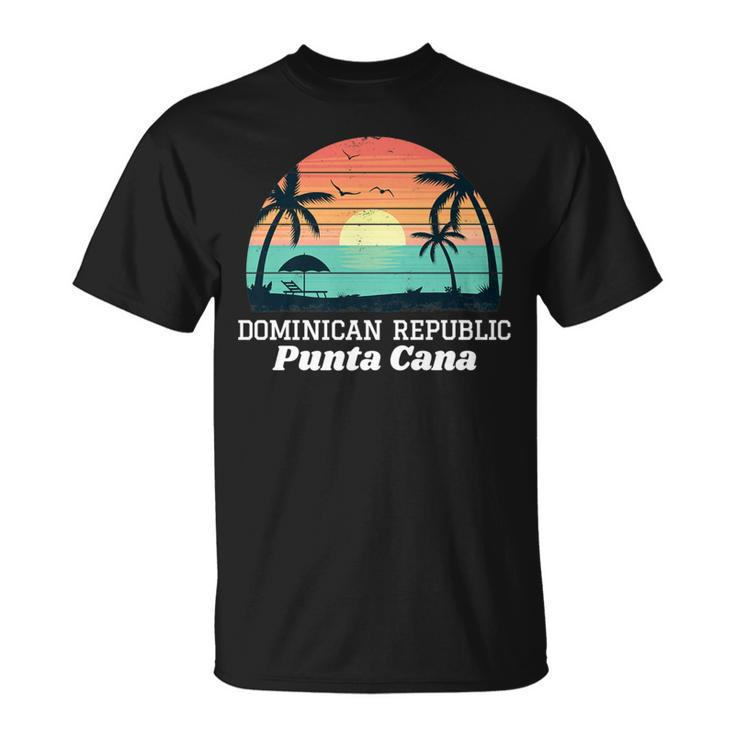 Punta Cana Beach Souvenir T Dominican Republic 2022 T-Shirt