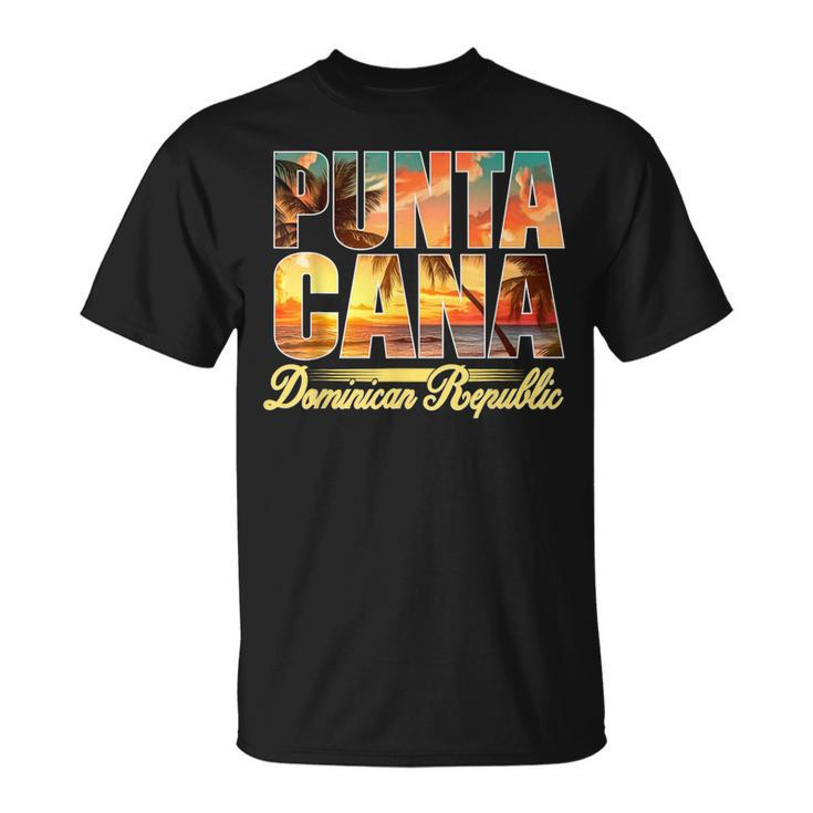 Punta Cana Sunset Beach Dominican Republic Vacation T-Shirt