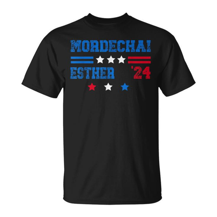 Queen Esther Mordechai 2024 Purim Costume For Such A Time As T-Shirt