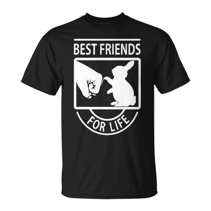 Rabbit Best Friends For Life S T-Shirt