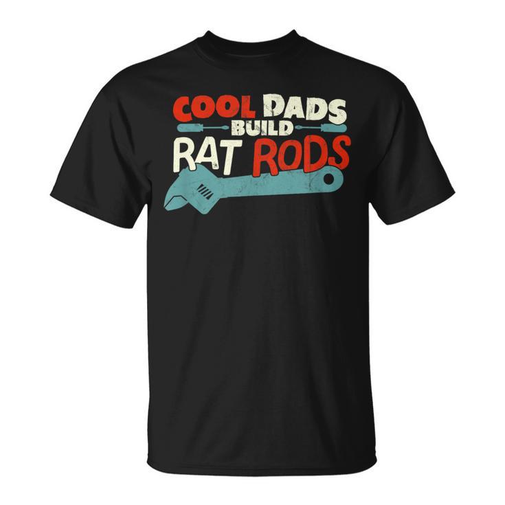 Race Car Technician Cool Dads Build Rat Rods T-Shirt