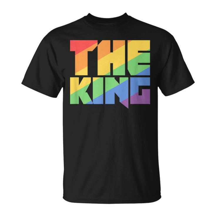 Rainbow Lgbtq Drag King T-Shirt