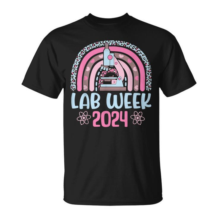 Rainbow Lab Week 2024 Laboratory Tech Technologist T-Shirt