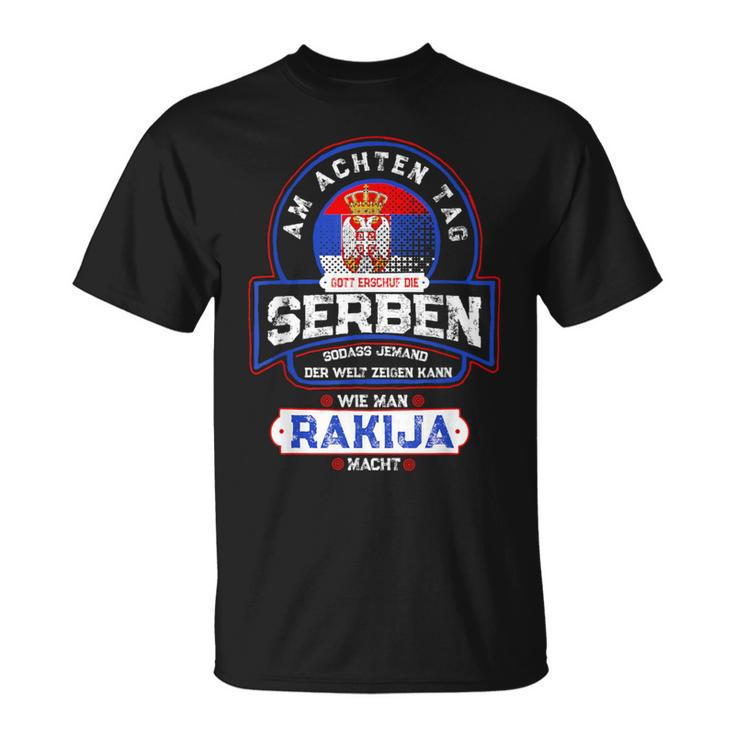 Rakija And Serben Srbija T-Shirt