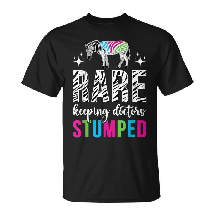Rare Disease Awareness Rare Disease Warrior T-Shirt