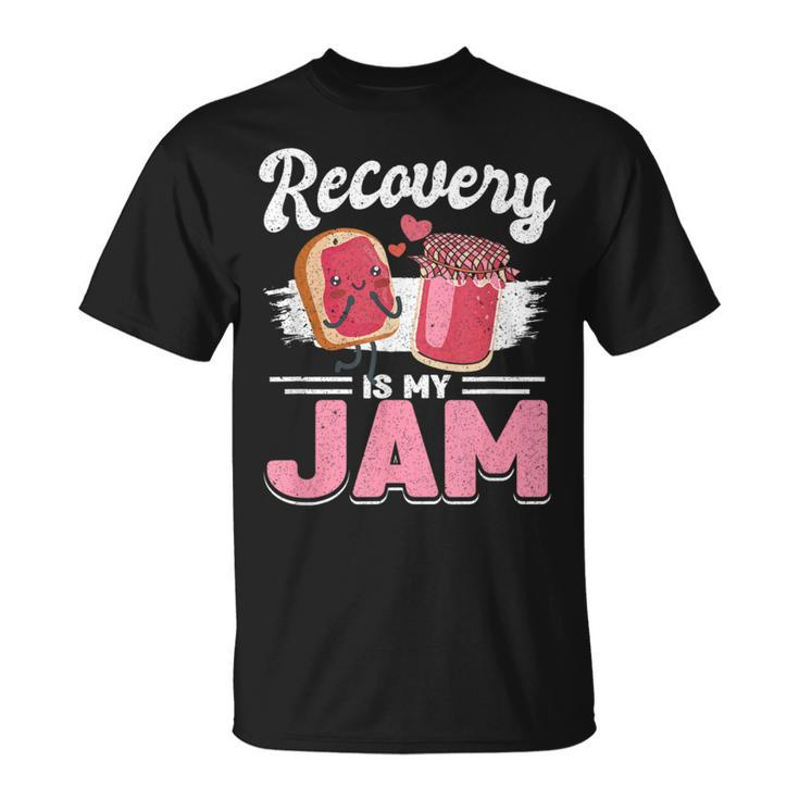 Recovery Jam Narcotics Anonymous Na Aa Sober Sobriety T-Shirt