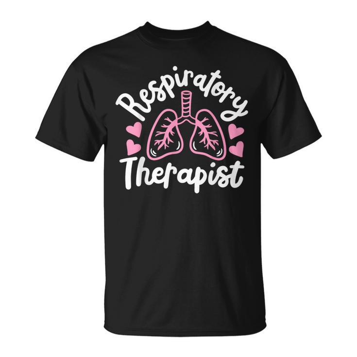 Respiratory Therapist Rt Registered T-Shirt