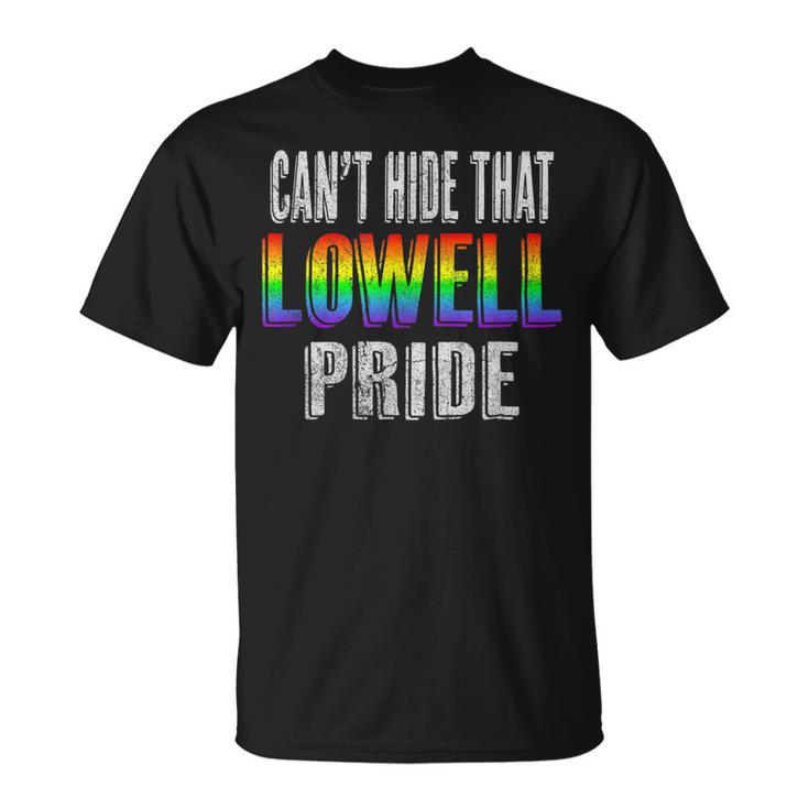 Retro 70'S 80'S Style Can't Hide That Lowell Gay Pride T-Shirt