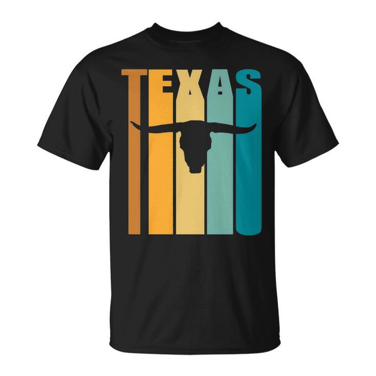 Retro 70S Vintage Texas Longhorn T-Shirt