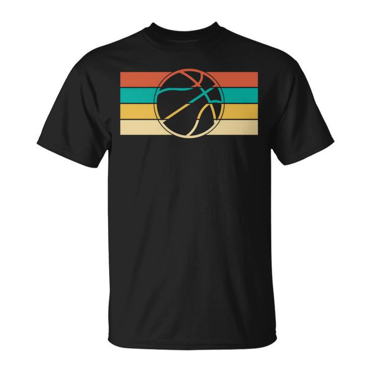 Retro Basketball Hoops Streetball Vintage Basketball T-Shirt