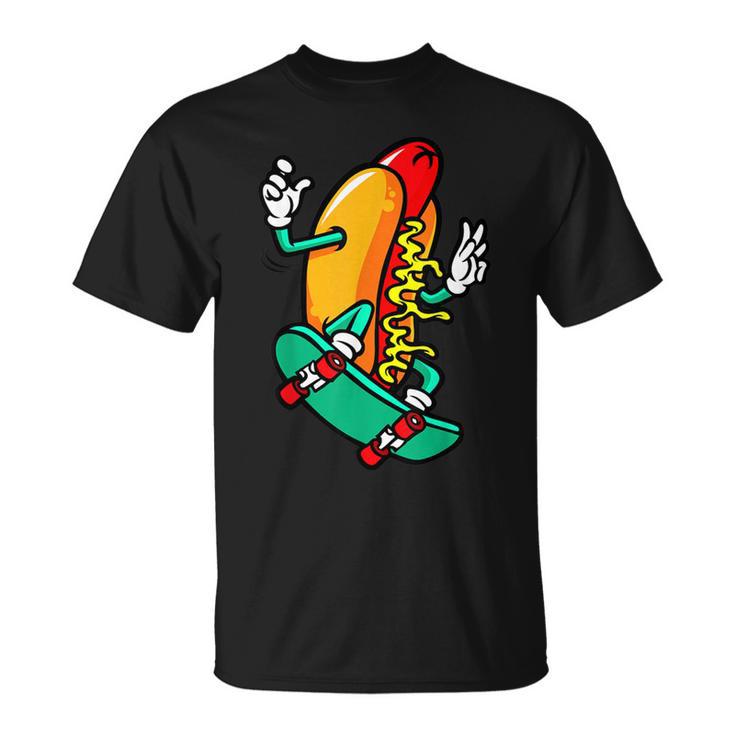 Retro Hotdogs Hot Dog Vintage Food Lover T-Shirt