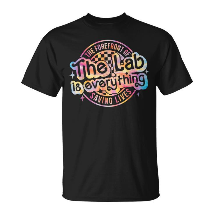 Retro The Lab Is Everything Lab Week 2024 Tie Dye T-Shirt