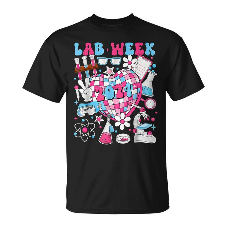 Retro Lab Week 2024 Medical Laboratory T-Shirt