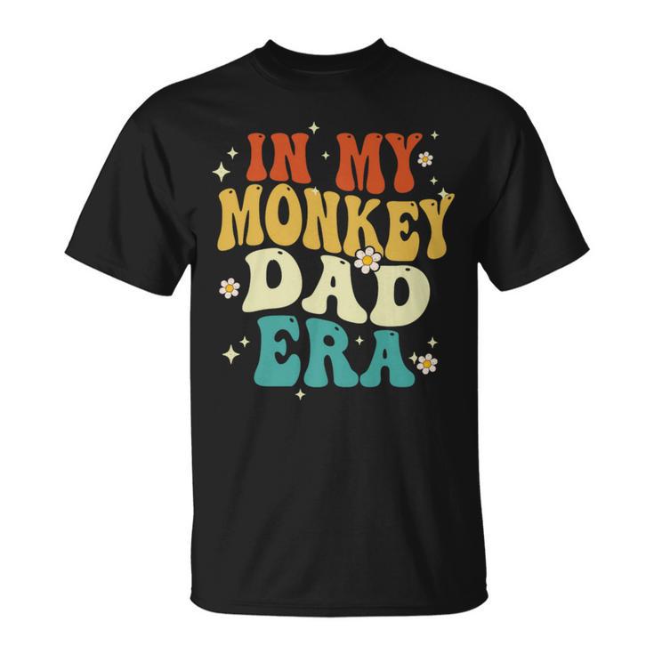 Retro In My Monkey Dad Era Monkey Father's Day T-Shirt