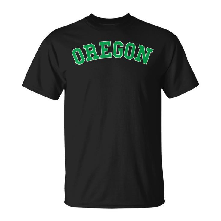 Retro Oregon Or Throwback Sporty Classic T-Shirt
