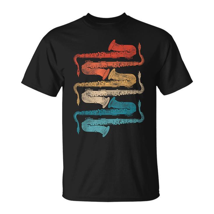 Retro Saxophone T-Shirt