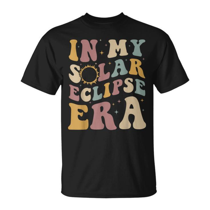 Retro In My Solar Eclipse Era Total Solar Eclipse 40824 T-Shirt