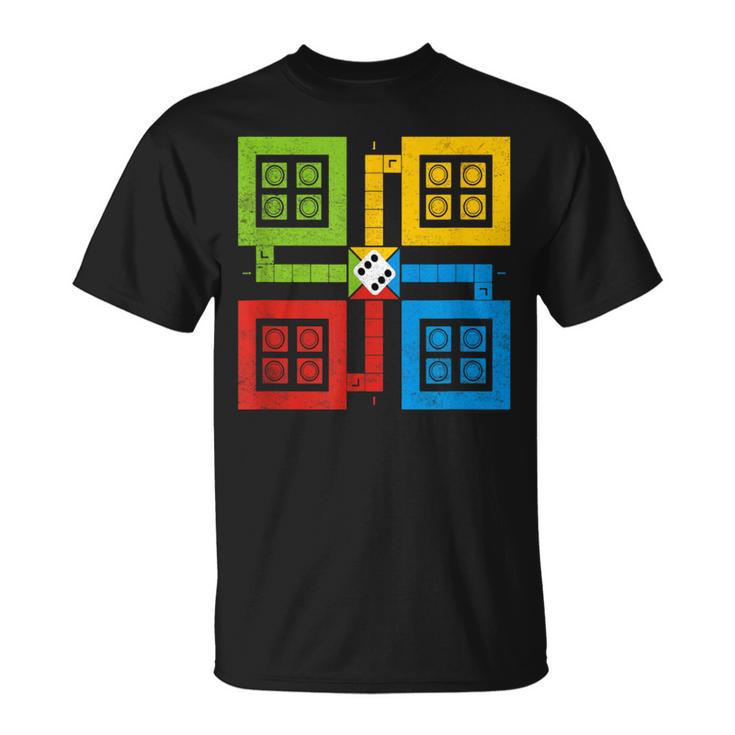 Retro Vintage Ludo Game Classic Game Costume T-Shirt