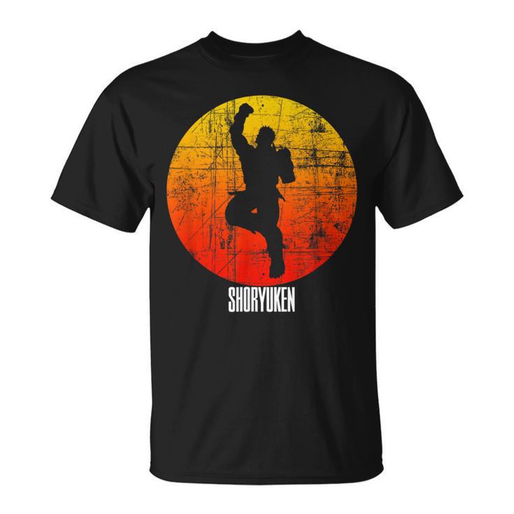 Retro Vintage Shoryuken Fighter T-Shirt