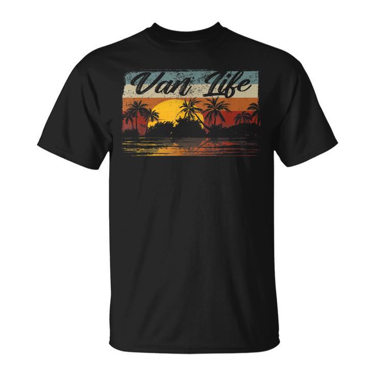 Retro Vintage Van Life Is The Real Adventure T-Shirt