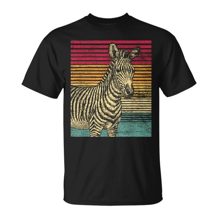 Retro Zebra T-Shirt