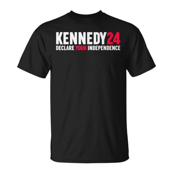 Rfk Jr Declare Your Independence For President 2024 T-Shirt