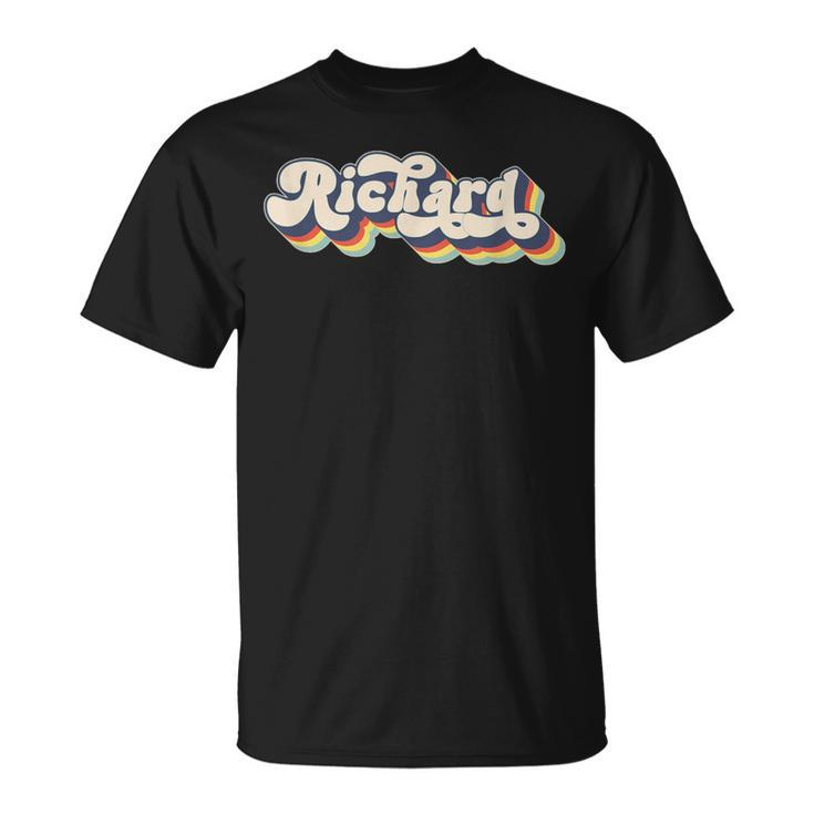 Richard Family Name Personalized Surname Richard T-Shirt