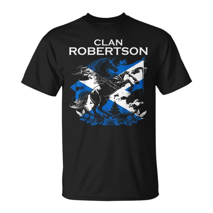 Robertson Clan Family Last Name Scotland Scottish T-Shirt
