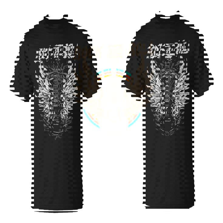 Rock And Roll Guitarraintage Rock Music Sin Mangas Camiseta unisex